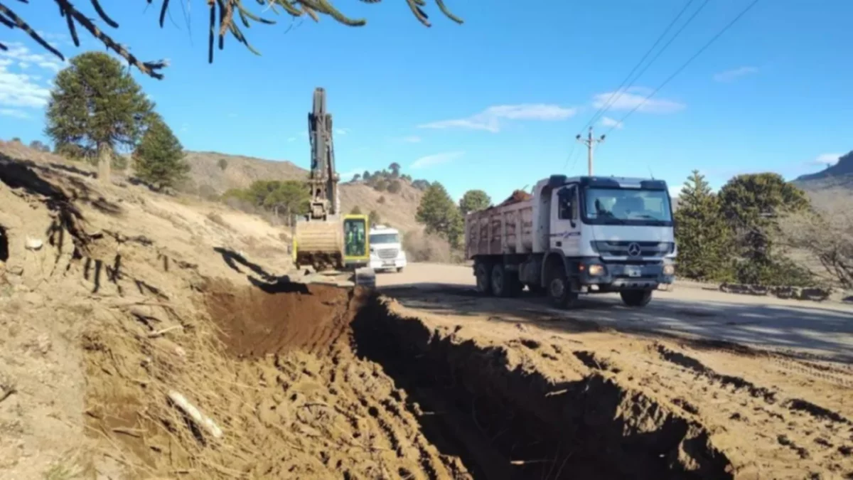 El Gobierno de Neuquén activó las obras de pavimentación de la Ruta 23