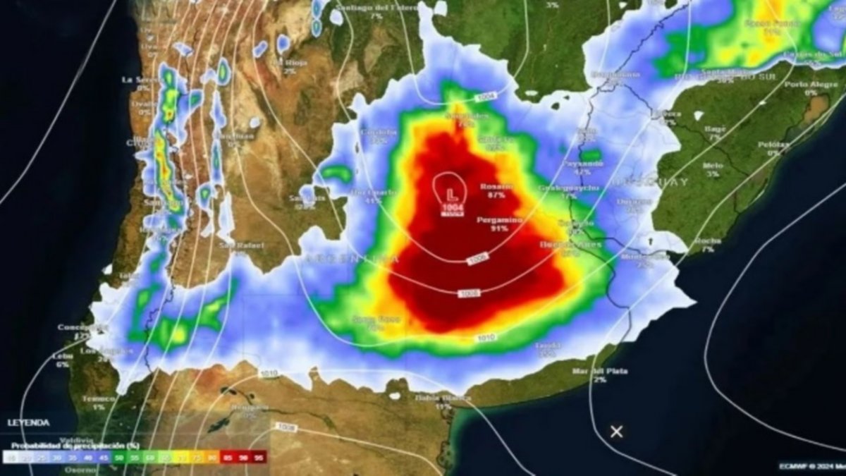 Alerta en Argentina por el fenómeno que llegará en las próximas horas