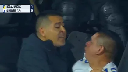 Juan Román Riquelme se metió entre los hinchas para frenar los disturbios en Boca-Gimnasia