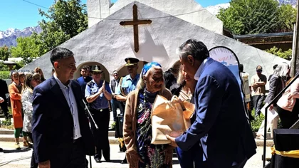 Aniversario de Andacollo: Rolando Figueroa anunció obras y reconoció a la habitante más longeva
