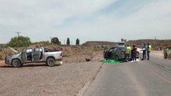 Choque múltiple en Ruta 7: tres vehículos involucrados y varios heridos