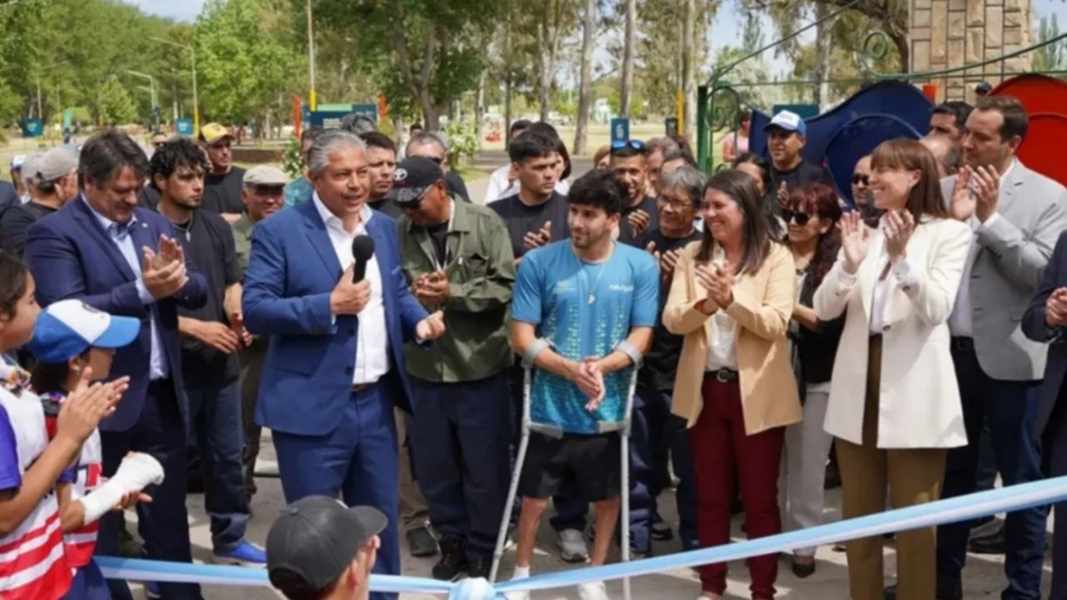 Rolando Figueroa en la inauguración de obras: “Vamos a combatir el narcomenudeo”