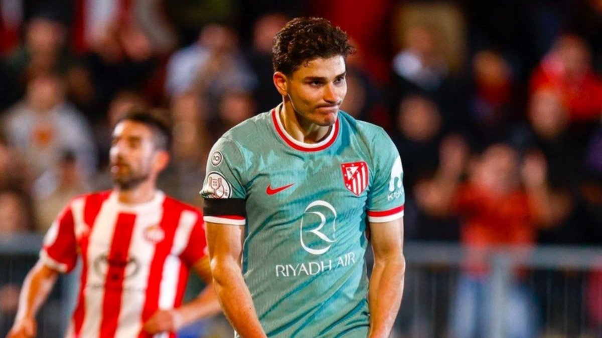 Los goles de Julián Álvarez evitaron el papelón del Atlético Madrid