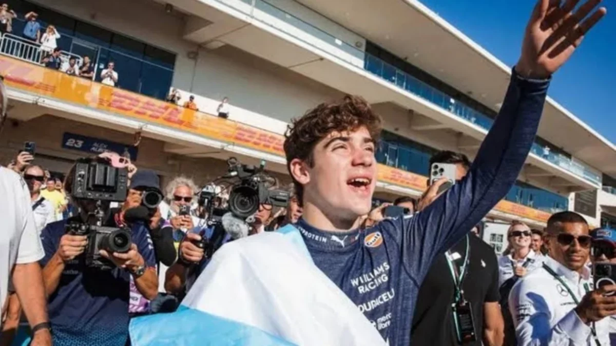 Un profesor de Río Negro cuenta el fervor de los argentinos por Franco Colapinto en el GP de Brasil