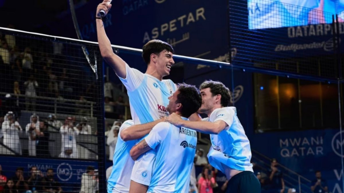 Argentina salió campeón del mundo en pádel luego de vencer a España