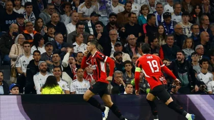 Sorpresa en la Champions: el Milan le ganó al Real Madrid en el Bernabéu y golearon al City