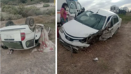 Quién es el muerto del choque en la Ruta 22