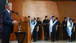 Rolando Figueroa en el aniversario de la PFA: "Lo que necesita el ciudadano es mayor seguridad"