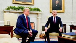 “Bienvenido de vuelta”, lo que le dijo Joe Biden a Donald Trump