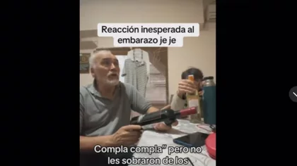 La inesperada reacción de los abuelos a la noticia de embarazo que se hizo viral