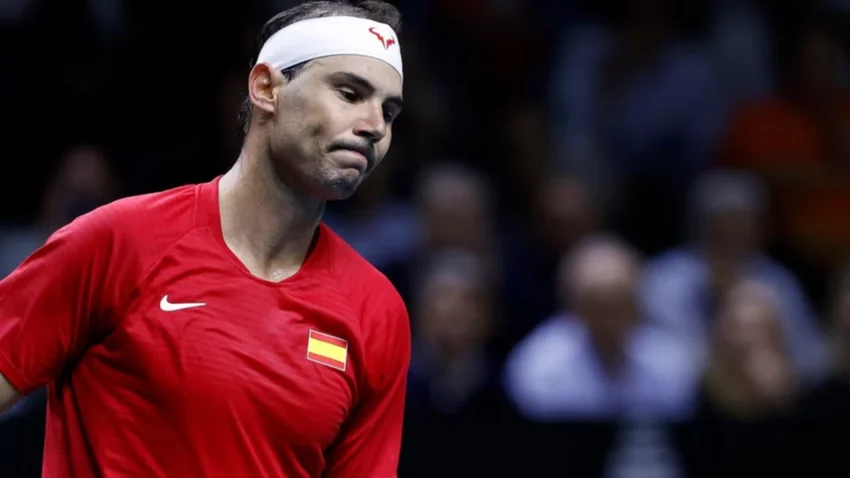 Rafael Nadal cayó ante Van de Zandschulp y jugó su último encuentro como profesional