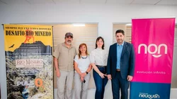 Presentaron la carrera de trail running Desafío Río Minero que se hará en Villa Traful