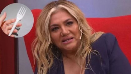 Qué dijo Gladys La Bomba Tucumana luego de tragar parte de un tenedor de plástico