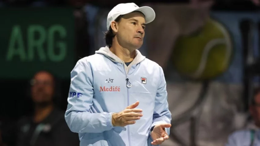 Guillermo Coria dejó de ser el capitán del equipo argentino de tenis