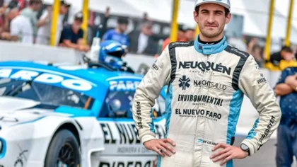 Lautaro De la Iglesia de la bici en Siete Lagos al Dodge para el TC en La Plata