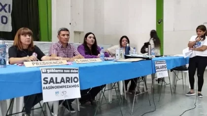 Las 18 seccionales de Unter votaron por ir al paro el 5 de diciembre