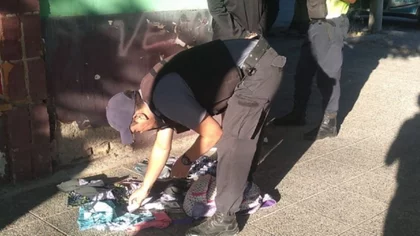 Usaron a una beba de 10 meses para robar una tienda de ropa en Roca