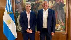 Rolando Figueroa se reunió con Luis Caputo en CABA ¿De qué hablaron?