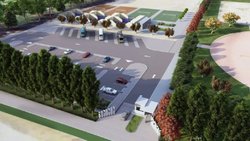 Avanza la primera etapa de obras para conectar los espacios de la Ciudad Deportiva de Neuquén capital