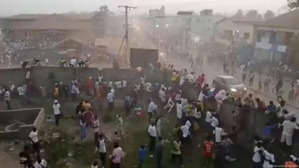 Al menos 56 muertos en Guinea por un "avalancha" en un partido de fútbol