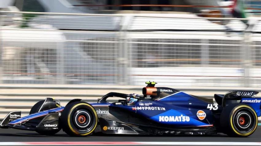 Por problemas en su Williams, Colapinto debió abandonar en Abu Dhabi