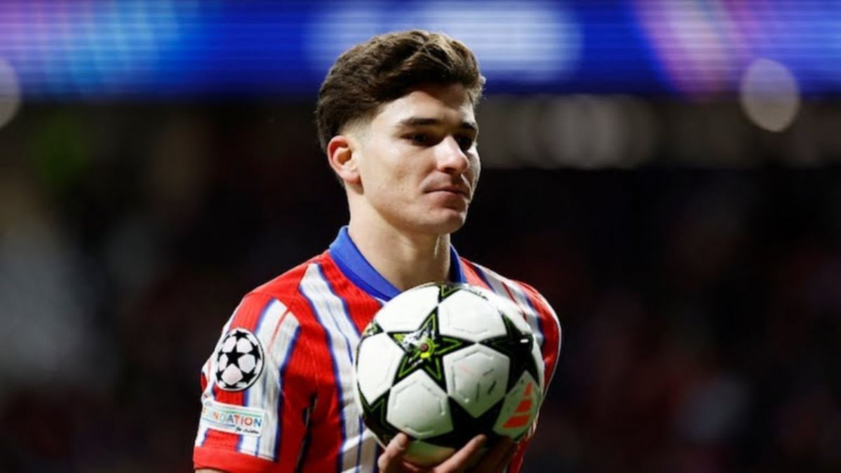 Julián Álvarez aportó un golazo en una nueva victoria del Atlético Madrid