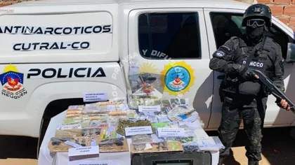 Seis detenidos en la comarca petrolera por tráfico de drogas