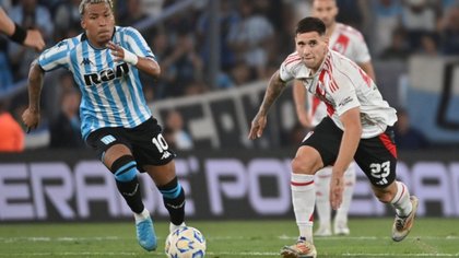 Racing superó a River en el cierre de ambos de la Liga Profesional