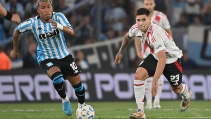 Racing superó a River en el cierre de ambos de la Liga Profesional