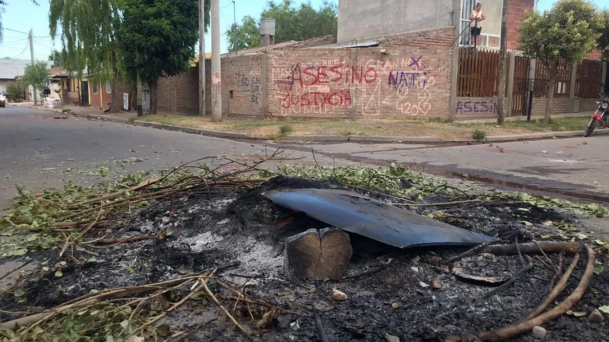Vecinos de Natalia Vilte atacaron la casa del femicida: "no vamos a permitir que el viva con los nenes"
