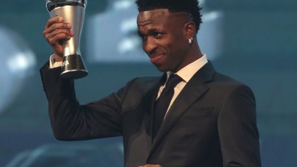 Vinícius Júnior se quedó con el premio The Best