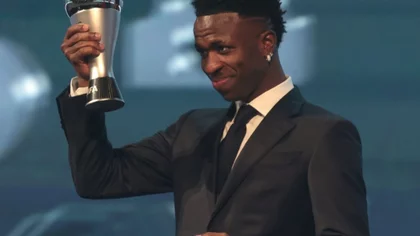 Vinícius Júnior se quedó con el premio The Best