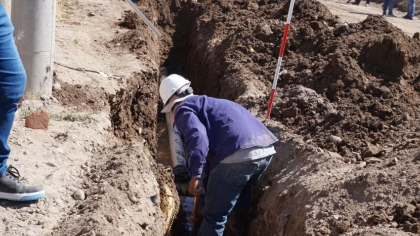 Avanza la instalación de servicios en un barrio de más de 400 lotes