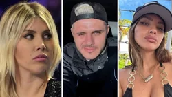 La fuerte frase de Wanda Nara contra la China Suárez al ver que usa el reloj de Mauro Icardi