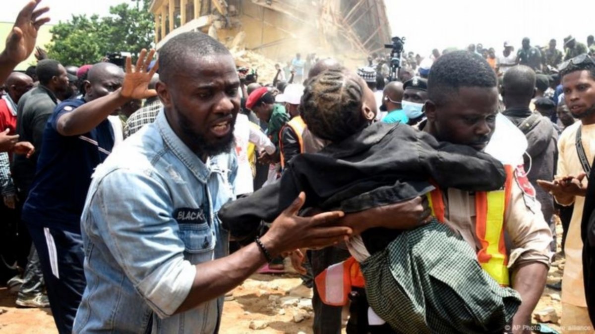 Al menos 35 niños murieron en un estampida humana en Nigeria
