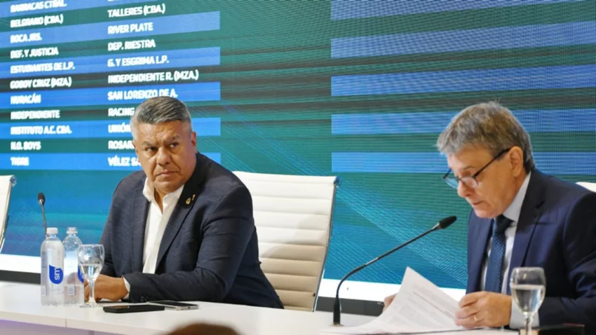 Se sortearon los torneos de la Liga Profesional 2025