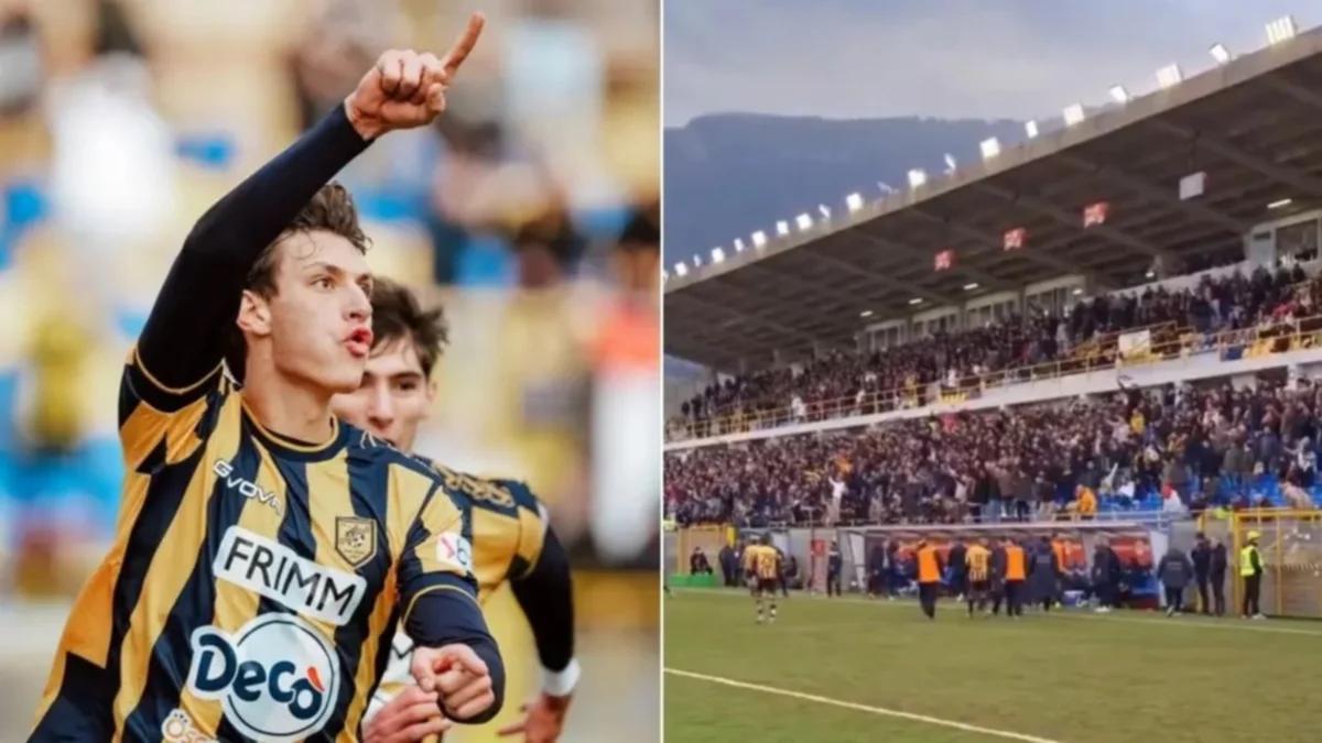 El gol del bisnieto de Mussolini desató gestos fascistas