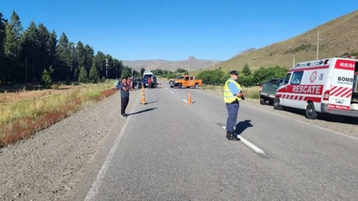 Murió una mujer tras chocar contra un camión, en Ruta 40