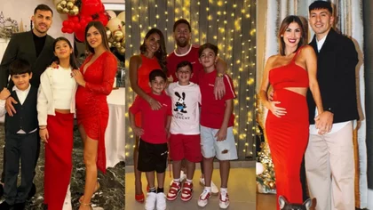 Árbol, luces y foto familiar, La navidad de los campeones del mundo
