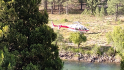 Dolor en el Parque Nacional Lanín: un trabajador se bañaba en el río Caleufú con su familia y se ahogó