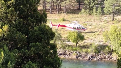 Dolor en el Parque Nacional Lanín: un trabajador se bañaba en el río Caleufú con su familia y se ahogó