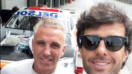 "Manu" Urcera probó su nuevo Ford Mustang, que utilizará en 2025