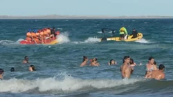 Cómo sigue el joven que fue cortado con la hélice de una lancha en Las Grutas