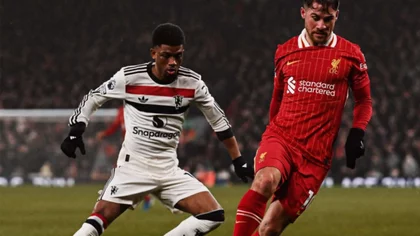 En Anfield, el clásico inglés entre el Liverpool y el United quedó igualado