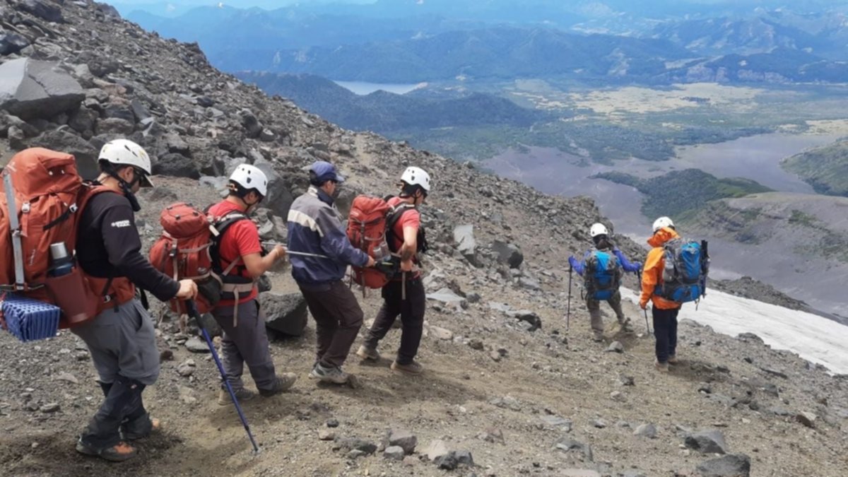 Intenso trabajo en el Parque Nacional Lanín: dos rescates en simultáneo