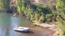 Retomaron la búsqueda de Jesica, la nena que cayó al río Limay, y sumaron perros