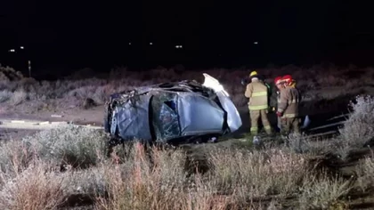 Plaza Huincul: una persona internada por un vuelco en la Ruta 17