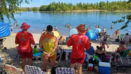 Estimaron en 120 mil personas la concurrencia a balnearios de Neuquén