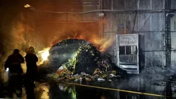 Un incendio destruyó la planta de residuos sólidos urbanos en Aluminé