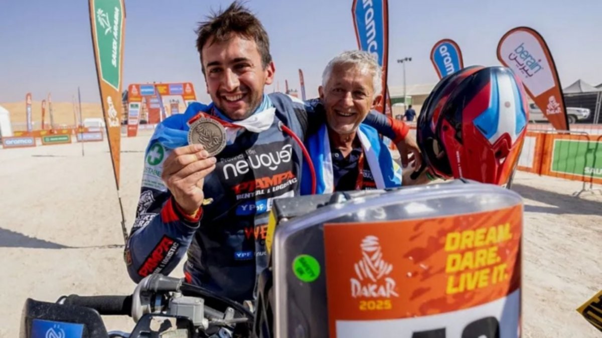 El neuquino Rostan completó su segundo Rally Dakar consecutivo